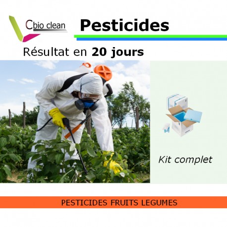 Kit eau pesticides screening herbicides